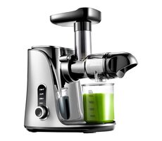 AMZCHEF 3001-GA sivá / Pomalý odšťavovač / 150W / 90 až 110 RPM