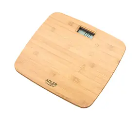 Adler AD 8173 hnedá / Osobná váha / do 150 kg / LCD / bambus