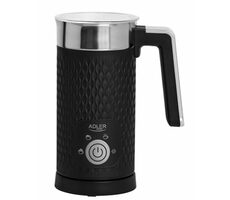 Adler AD 4494b čierna / Napeňovač mlieka / 500W / 300 ml
