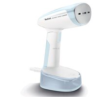 TEFAL DT3041E1 bielo-modrá / Naparovač odevov / 1300 W / 20 g/min / nahriatie 15 sek. / 2.6m