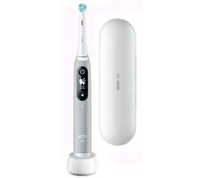 Oral-B iO Series 6 Grey Opal / Elektrická zubná kefka / magnetická iO / 5 režimov / AI / OLED 