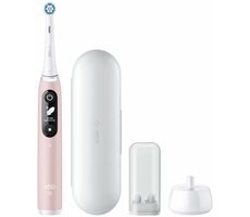 Oral-B iO Series 6N Pink Sand / Elektrická zubná kefka / magnetická iO / 5 režimov / AI / OLED 