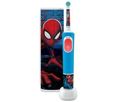 Oral-B Vitality PRO Kids Spiderman s puzdrom / Elektrická detská zubná kefka / oscilačné / 2 režimy / časovač 