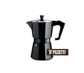 Pezzetti ItalExpress Moka kanvica 3 šálky čierna / 150 ml