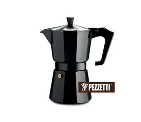 Pezzetti ItalExpress Moka kanvica 6 šálok čierna / 300 ml