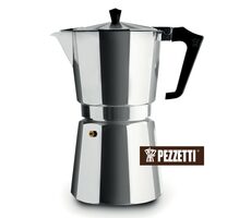 Pezzetti ItalExpress Moka kanvica 14 šálok strieborná / 700 ml