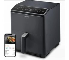 Cosori Dual Blaze SMART čierna / Teplovzdušná fritéza / 1700 W / 6.4 L 