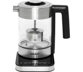 Graef WK 350 strieborná / Rýchlovarná kanvica / 2000 W / 1 L 
