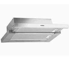 Mora OT 651 X strieborná / Digestor / 57 dBA / 304 m3/h 