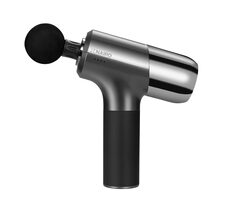 NAIPO NP-MG02 čierna / Masážna pištoľ / 4 nadstavce / 6 rýchlostí / batéria 1500 mAh / USB-C 