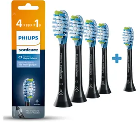 Philips Sonicare C3 Premium Plaque Defence HX9045/33 čierna (5 ks)