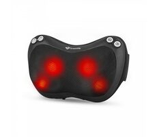 TrueLife RelaxBack B3 Charge / Masážny vankúš / 2 rotačné hlavice / 3 rýchlosť / vyhrievanie 