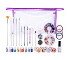 RIO Nail Art Starter Kit / Sada na tvorbu detailov na nechtoch 