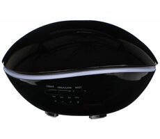 SIXTOL Stone čierny lesk / Aróma difúzer / 500ml / 12 W 