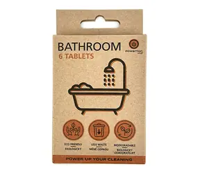 Powerton Eco čistiace tablety - kúpeľňa 6ks