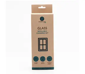 Powerton Eco čistiaca sada - okná & sklo 500ml