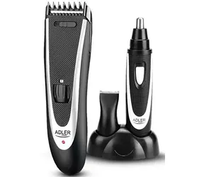 Adler AD 2822 / Zastrihávač na vlasy / 3-15 mm / 1 hrebeň / čierna