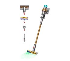 Dyson V15 Detect Absolute Gold / Tyčový vysávač / aku / 270W / 0.76 l / 60 min