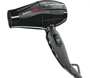 Babyliss BAB5510E čierna / Fén na vlasy / 1200W / 3 teploty / 2 rýchlosti / difuzér