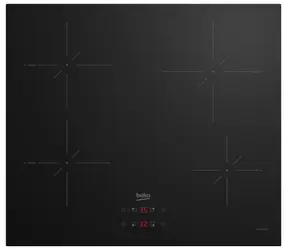 Beko HII64400SMT čierna / Indukčná varná doska / 4 platne / 7200W