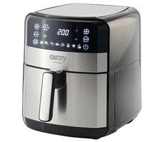 Camry CR 6311 strieborná / Teplovzdušná fritéza / 2500W / 5.0L / 80 ° C - 200 ° C / 9 programov
