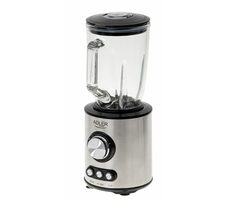 Adler AD 4078 strieborná / Stolný mixér / 800W / 2 rýchlosti / 1.5 L / Pulse