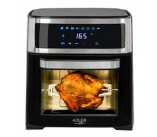 Adler AD 6309 čierna / Teplovzdušná fritéza / 2500W / 13L / 40 - 200°C 