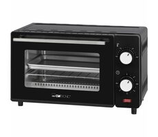 Clatronic MB 3746 čierna / Mini rúra / 650W / 8L / 100 ° C - 230 ° C