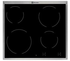 Electrolux EHF16240XK strieborná / Sklokeramická varná doska / 6500W / 4 platne