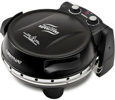 G3Ferrari G1003210 PLUS evo čierna / Mini rúra na pizzu / 1200W / priemer 31cm / nastaviteľný termostat do 400 ° C