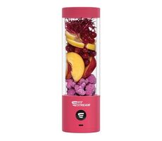 FitStream Pro Prenosný mixér Viva Magenta / 475 ml / USB nabíjanie