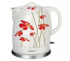 Maestro MR-066 biela / Rýchlovarná kanvica / 1200W / 1.5L / keramická