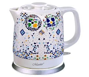 Maestro MR-068 modrá / Rýchlovarná kanvica / 1200W / 1.5L / keramická