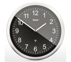 Mebus 19812 - Rádiom riadené nástenné hodiny / 25 cm / 1x AA