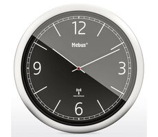 Mebus 19813 - Rádiom riadené nástenné hodiny / 25 cm / 1x AA