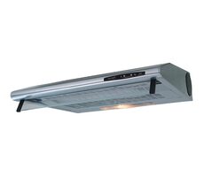 Mora 530 X strieborná / Digestor / 63 dBA / 183 m3/h