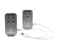 CAPiDi Opatrovateľka BabyAlarm Grey / Dosah: až 800 m / Prevádzkový rozsah 863-870 MHz