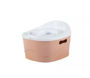 DiaperChamp Nočník 3v1 PottyChamp Old Pink / Nosnosť WC sedátka: 23kg / Nosnosť stoličky: 46kg