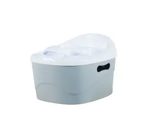 DiaperChamp Nočník 3v1 PottyChamp Silver / Nosnosť WC sedátka: 23kg / Nosnosť stoličky: 46kg