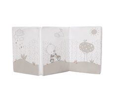 KikkaBoo Skladací matrac 60x120x5 cm My Teddy