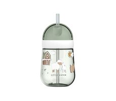 Little Dutch Hrnček so slamkou 300 ml 9m+ Farma / od 9 mesiacov