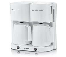 Severin KA 9314 biela / Kávovar na prekvapkávanú kávu / 1000W / 1.0l  
