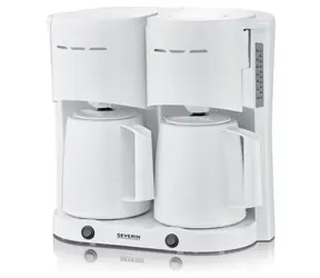 Severin KA 9314 biela / Kávovar na prekvapkávanú kávu / 1000W / 1.0l  