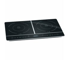 Severin DK 1031 čierna / Indukčný varič / 3400W / 2 platne