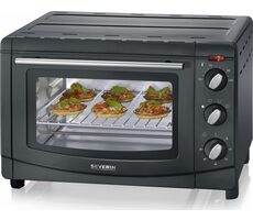Severin TO 2067 čierna / Mini rúra / 1500W / 20l