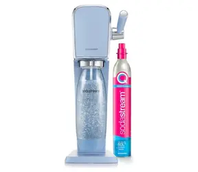 SodaStream Art modrá / výrobník sódy / bez BPA / 1x fľaša 1 L / 1x CO2 plyn