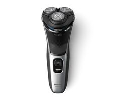 Philips Series 3000 S3143/00 strieborná / holiaci strojček / umývateľný / suché a mokré holenie / až 60 min