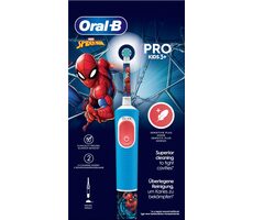 Oral-B Vitality D103 Kids Spiderman / Elektrická detská zubná kefka / oscilačné / 2 režimy / časovač