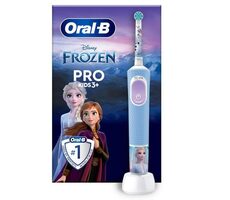 Oral-B Vitality D103 Kids Frozen / Elektrická detská zubná kefka / oscilačné / 2 režimy / časovač