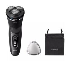 Philips Series 3000 S3244/12 čierna / holiaci strojček / umývateľný / suché a mokré holenie / až 60 min 